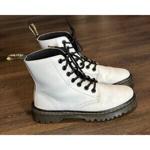 Dr. Martens Luana Women's Size 8 Boots White Combat Boots